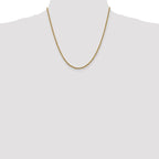 Leslie's 10k 2.5mm Solid Regular Rope Chain - Image 4