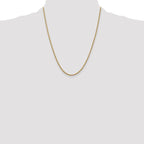 Leslie's 10k 2.5mm Solid Regular Rope Chain - Image 4