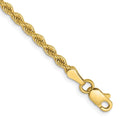 Leslie's 10k 2.5mm Solid Regular Rope Chain