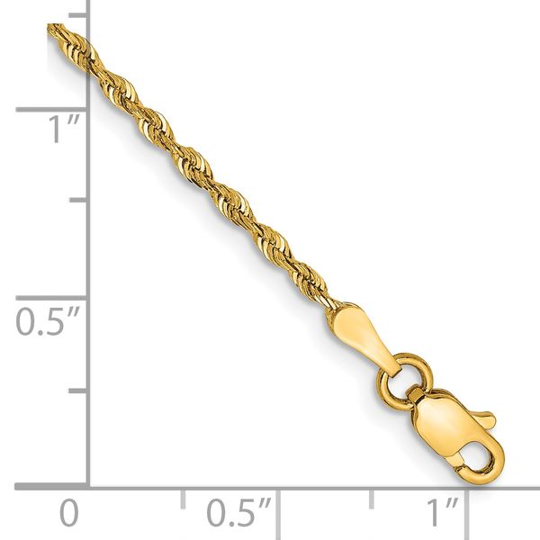 Leslie's 10k 1.85mm D/C Quadruple Rope Chain - Image 2