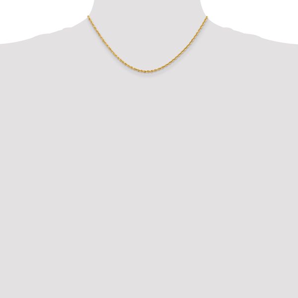 Leslie's 10k 2.25mm D/C Quadruple Rope Chain - Image 4