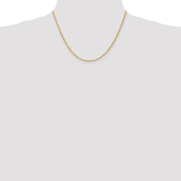 Leslie's 10k 2.25mm D/C Quadruple Rope Chain - Image 4