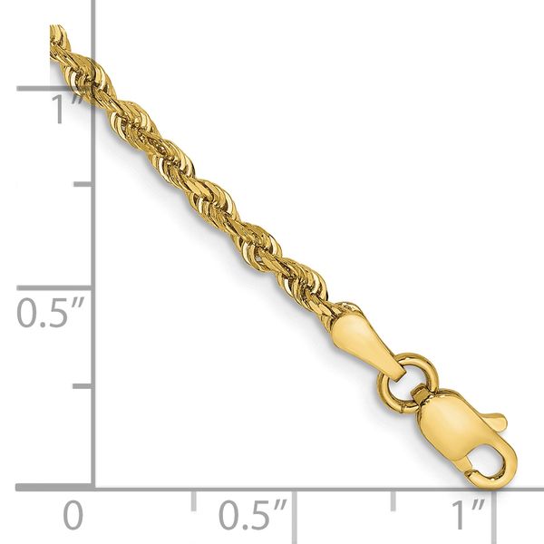 Leslie's 10k 2.25mm D/C Quadruple Rope Chain - Image 2