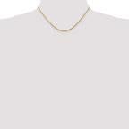 Leslie's 10k 2.25mm Diamond-Cut Lightweight Rope Chain - Image 4