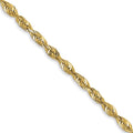 Leslie's 10k 2.25mm Diamond-Cut Lightweight Rope Chain
