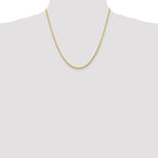 Leslie's 10k 2.25mm Diamond-Cut Lightweight Rope Chain - Image 4