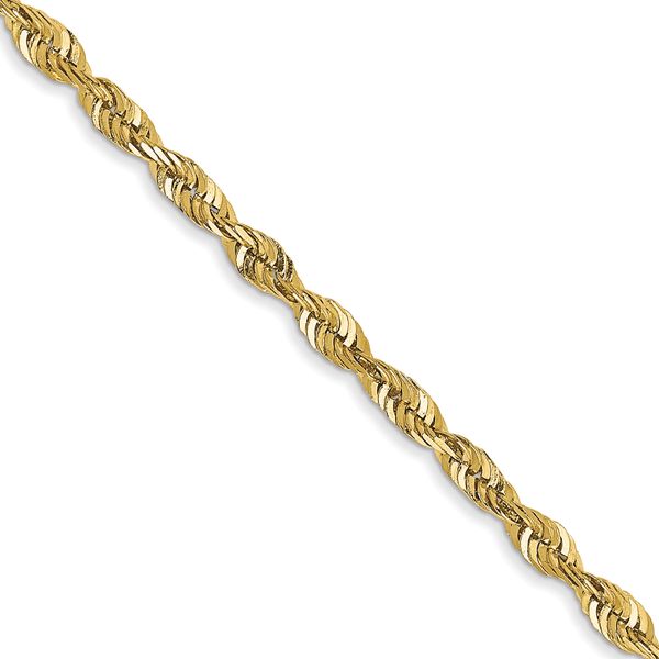 Leslie's 10k 2.25mm Diamond-Cut Lightweight Rope Chain