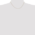 Leslie's 10k 1mm Singapore Chain - Image 4