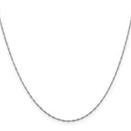 Leslie's 10k WG 1mm Singapore Chain - Image 2