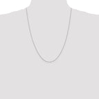 Leslie's 10k WG 1mm Singapore Chain - Image 4