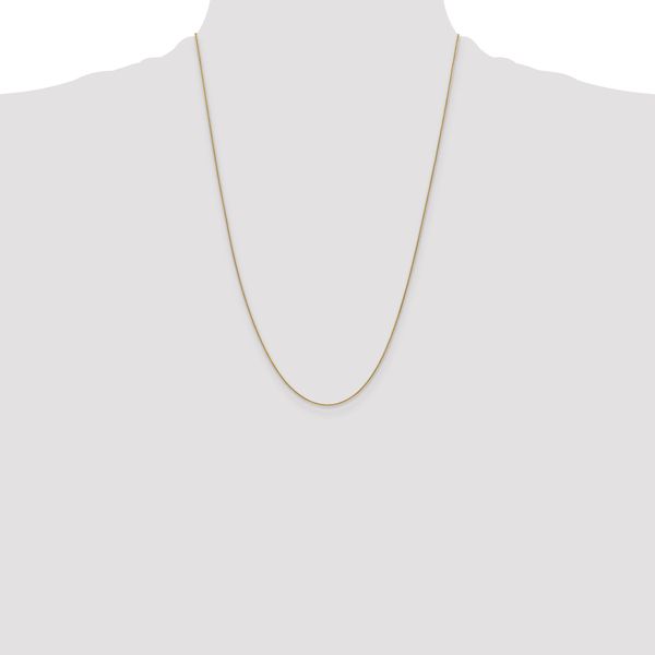 Leslie's 10k .8mm Spiga Chain - Image 4