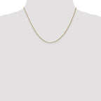 Leslie's 10k White Gold 1mm Box Chain - Image 4