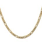 Leslie's 10k 4mm Flat Figaro Chain - Image 2