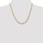 Leslie's 10k 4.75mm Flat Figaro Chain - Image 4