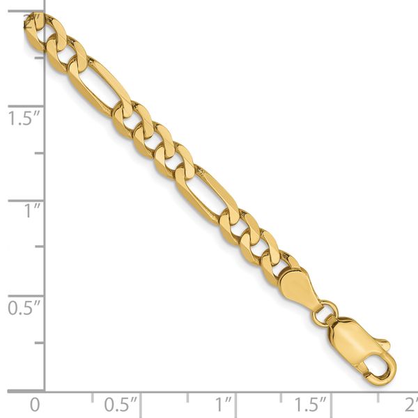 Leslie's 10k 4.75mm Flat Figaro Chain - Image 2