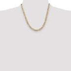 Leslie's 10k 5.25mm Flat Figaro Chain - Image 4