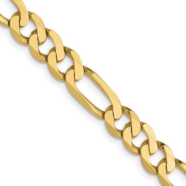 Leslie's 10k 5.25mm Flat Figaro Chain