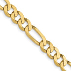 Leslie's 10k 5.25mm Flat Figaro Chain