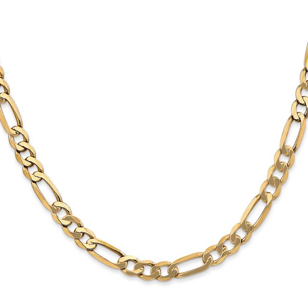 Leslie's 10k 5.25mm Flat Figaro Chain - Image 2