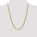 Leslie's 10k 6.25mm Flat Figaro Chain - Image 4