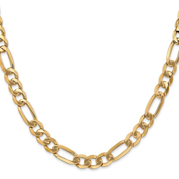 Leslie's 10k 7mm Flat Figaro Chain - Image 2