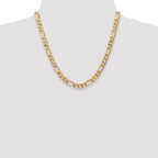 Leslie's 10k 7mm Flat Figaro Chain - Image 4