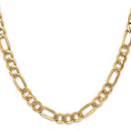 Leslie's 10k 7mm Flat Figaro Chain - Image 2