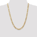 Leslie's 10k 7mm Flat Figaro Chain - Image 4