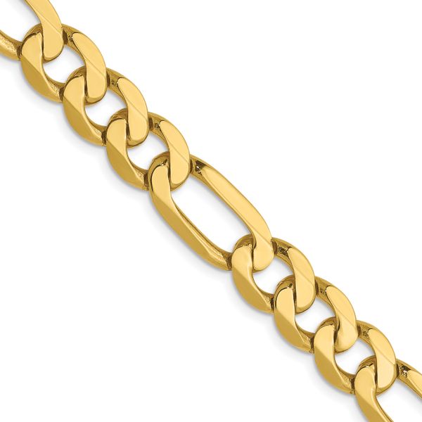 Leslie's 10k 7.5mm Flat Figaro Chain