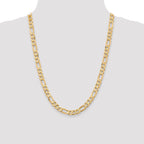Leslie's 10k 7.5mm Flat Figaro Chain - Image 4