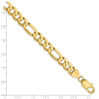 Leslie's 10k 7.5mm Flat Figaro Chain - Image 2