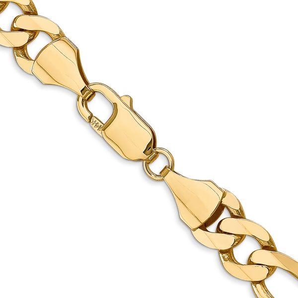 Leslie's 10k 8.75mm Flat Figaro Chain - Image 3