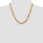 Leslie's 10k 8.75mm Flat Figaro Chain - Image 4