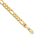 Leslie's 10k 8.75mm Flat Figaro Chain