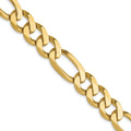 Leslie's 10k 10mm Flat Figaro Chain