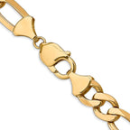 Leslie's 10k 10mm Flat Figaro Chain - Image 3