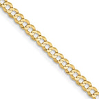 Leslie's 10k 3.1mm Lightweight Flat Cuban Chain