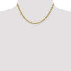 Leslie's 10k 3.7mm Lightweight Flat Cuban Chain - Image 4