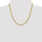 Leslie's 10k 3.7mm Lightweight Flat Cuban Chain - Image 4