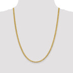 Leslie's 10k 3.7mm Lightweight Flat Cuban Chain - Image 4