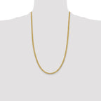 Leslie's 10k 3.7mm Lightweight Flat Cuban Chain - Image 4