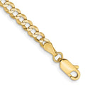Leslie's 10k 3.7mm Lightweight Flat Cuban Chain