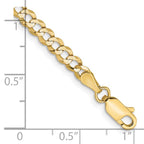 Leslie's 10k 3.7mm Lightweight Flat Cuban Chain - Image 2