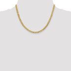 Leslie's 10k 4.7mm Lightweight Flat Cuban Chain - Image 4