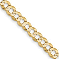 Leslie's 10k 4.7mm Lightweight Flat Cuban Chain
