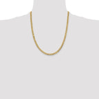 Leslie's 10k 4.7mm Lightweight Flat Cuban Chain - Image 4