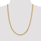 Leslie's 10k 4.7mm Lightweight Flat Cuban Chain - Image 4