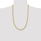 Leslie's 10k 4.7mm Lightweight Flat Cuban Chain - Image 4
