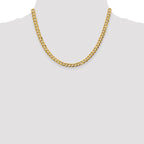 Leslie's 10k 5.9mm Lightweight Flat Cuban Chain - Image 4