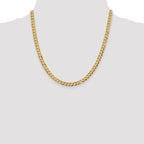 Leslie's 10k 5.9mm Lightweight Flat Cuban Chain - Image 4